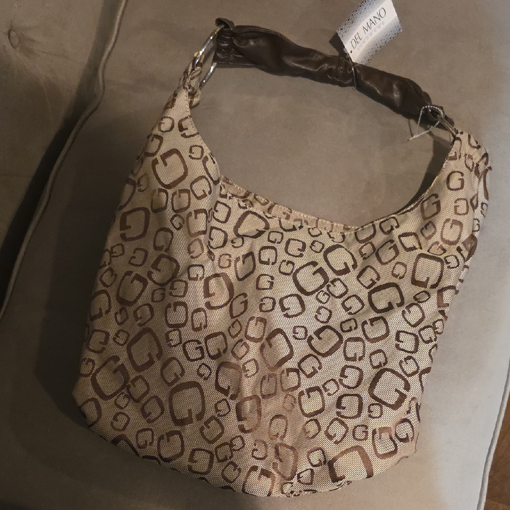 Brown Patterned Women's Bag